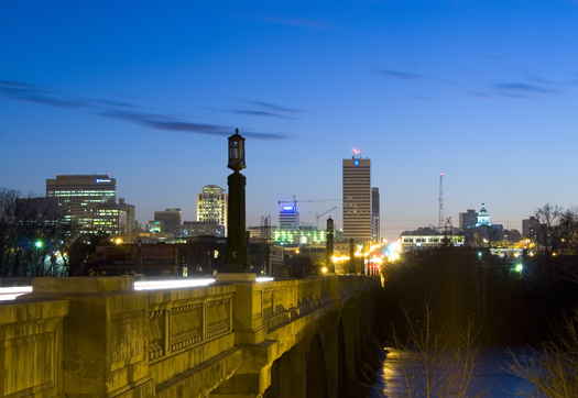 Columbia, SC from Gervais Street Bridge