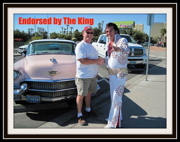 Mel Coker is endorsed by Elvis